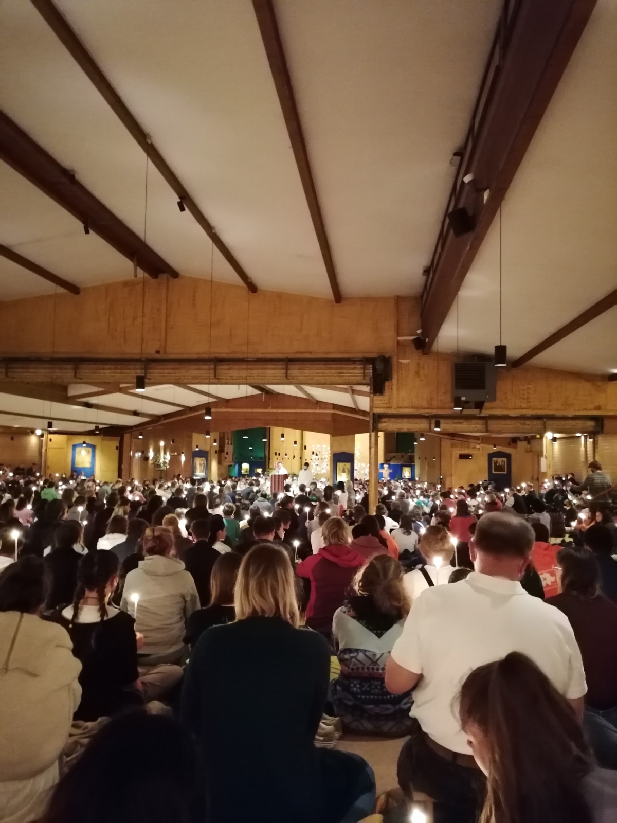 Lichtermesse Taizé Kerzen