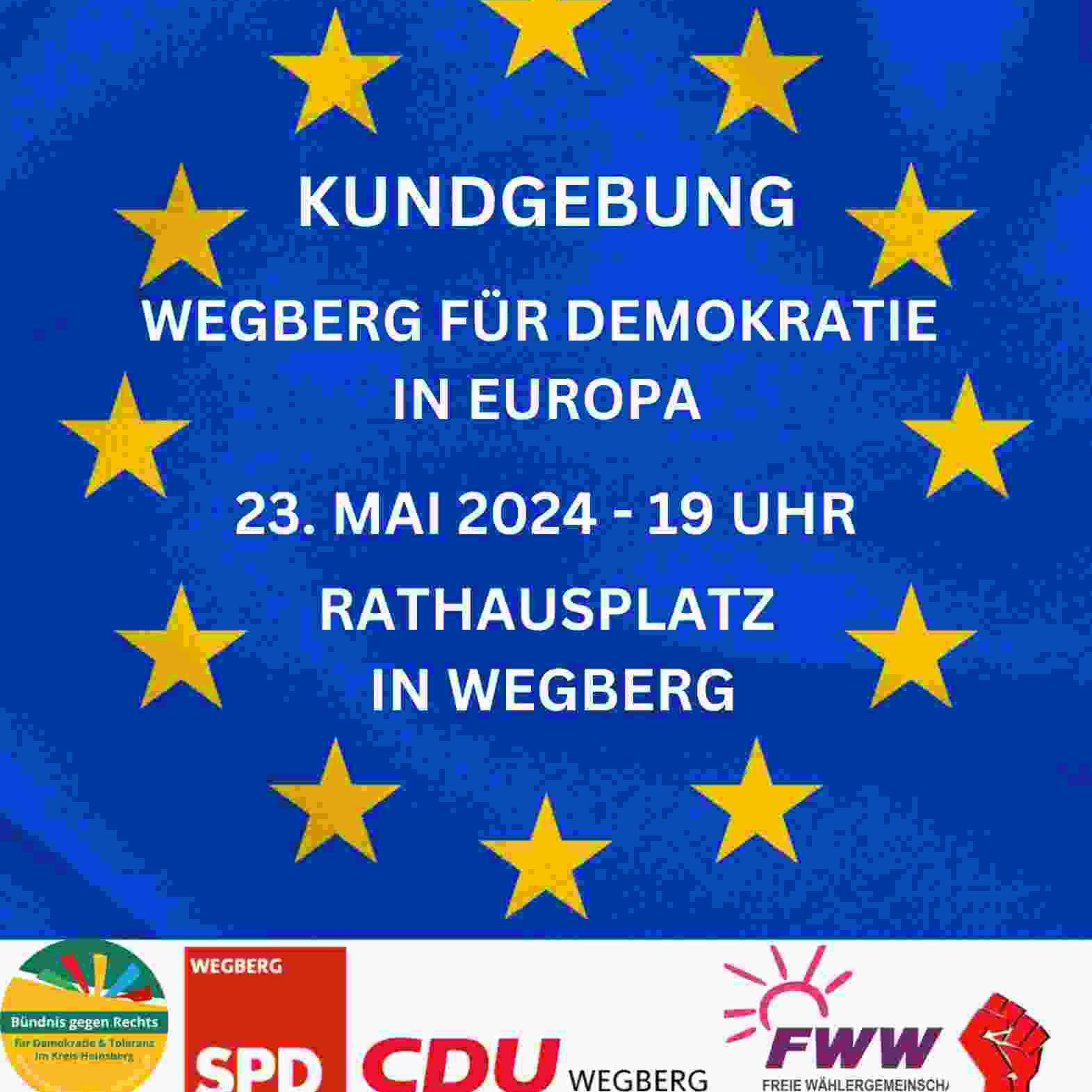 BgR - Plakat Kundgebung 23. Mai