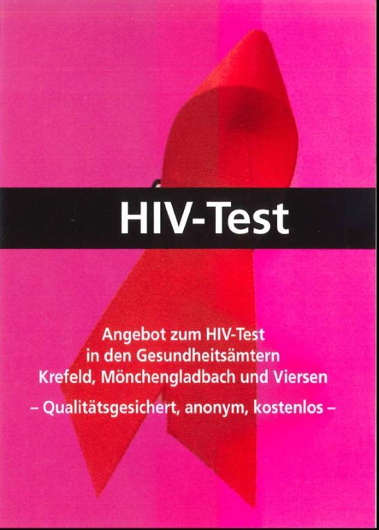 Test anonym Anonymous HIV