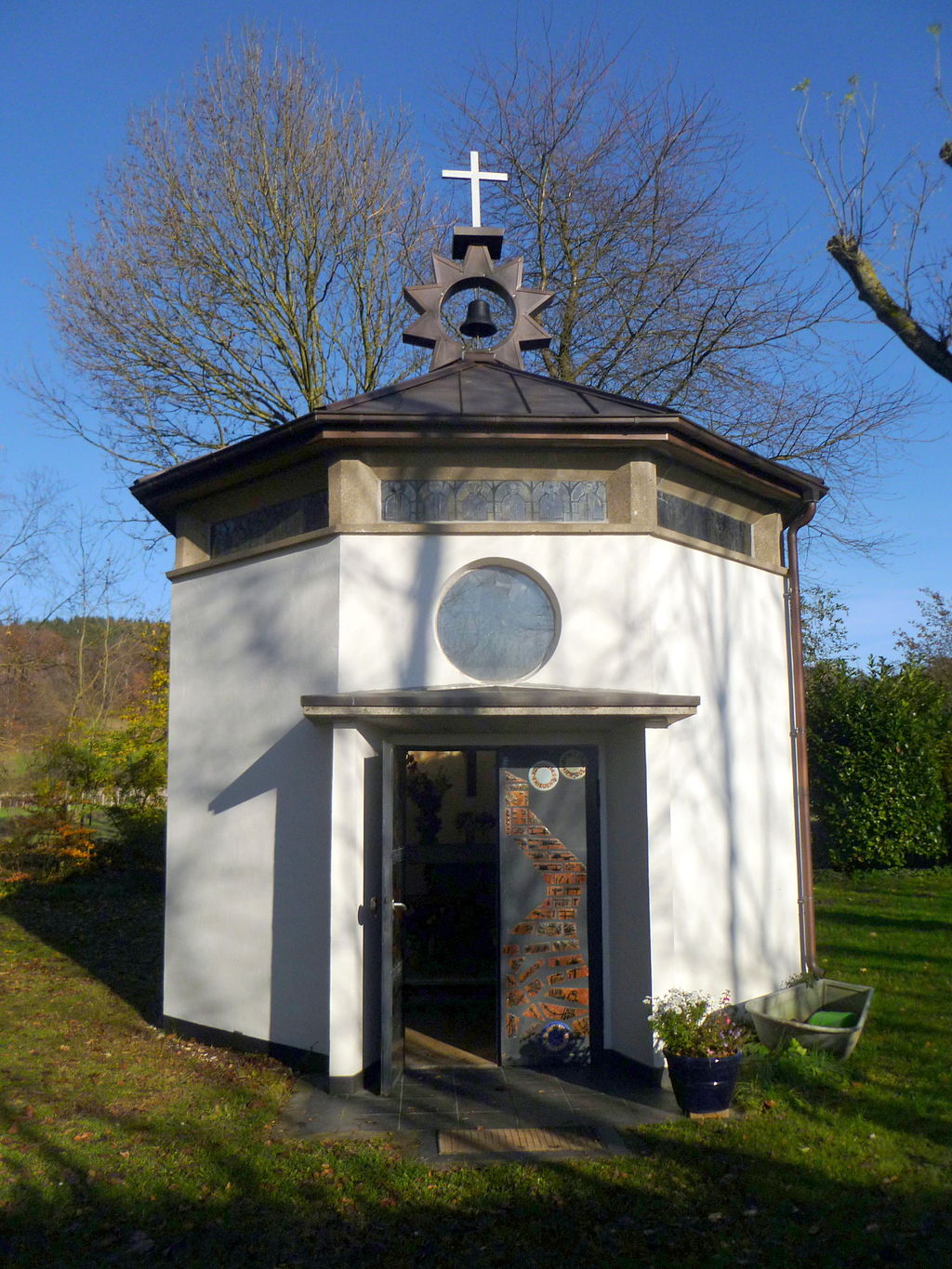 Eine kleine Kapelle, eingeweiht 1963