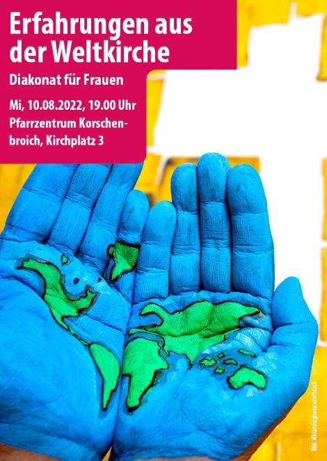 Flyer Frauendiakonat weltweit (c) kfd