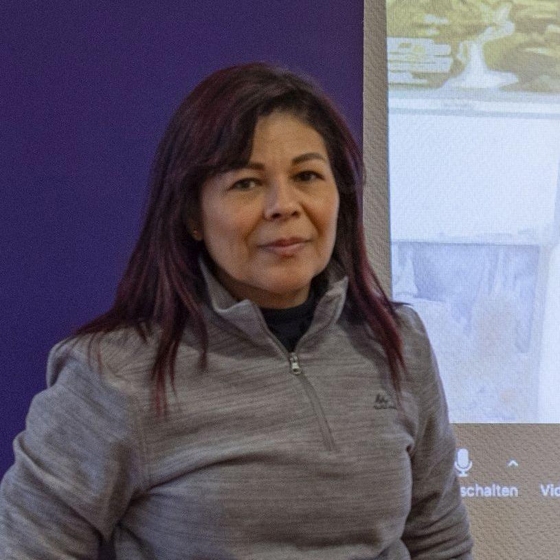 María Lourdes Álvarez von der Flüchtlingshilfe im kolumbianischen Bistum Apartadó.