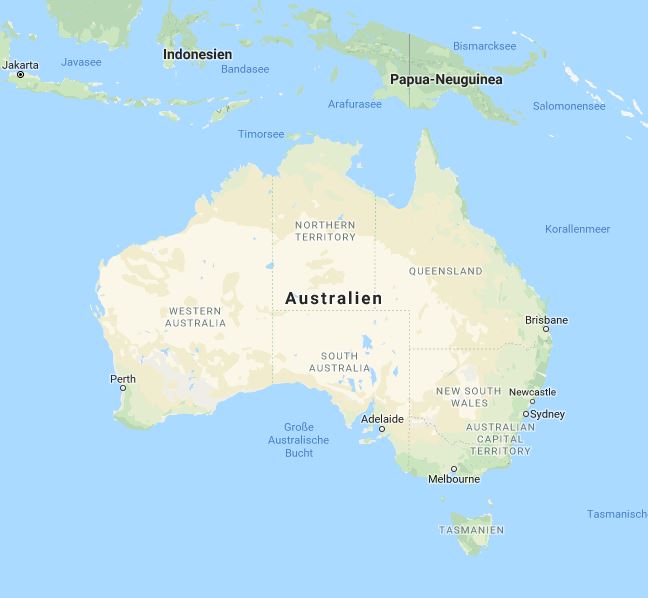 Australien (c) Google
