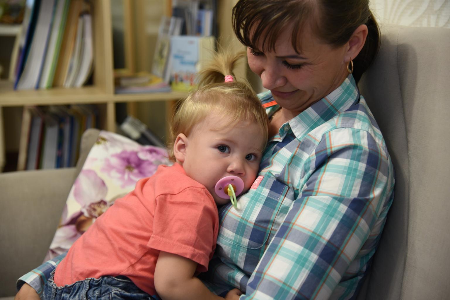 Die Caritas-Familienhilfe kommt an. (c) Arme-Schwestern vom hl. Franziskus