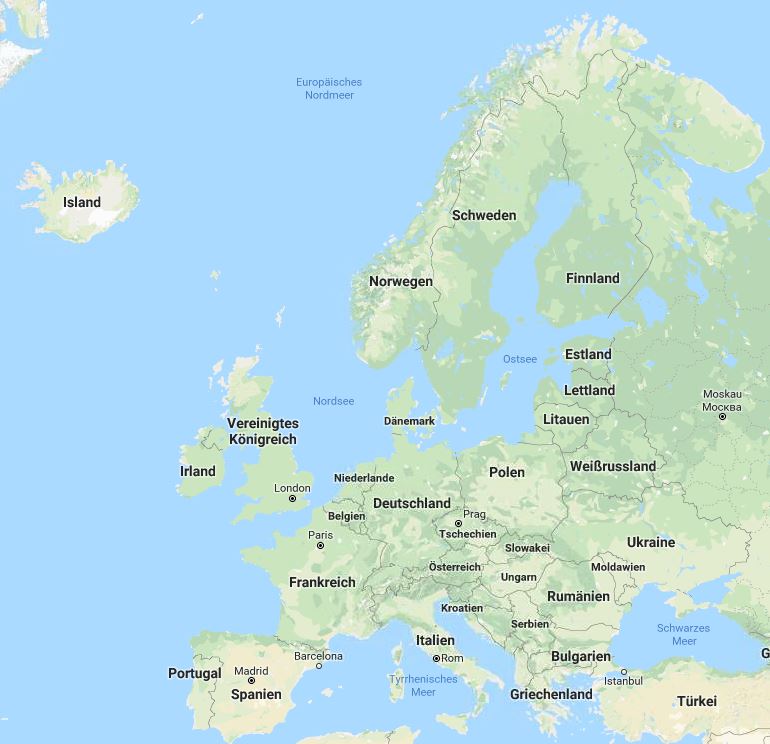 Europa (c) Google