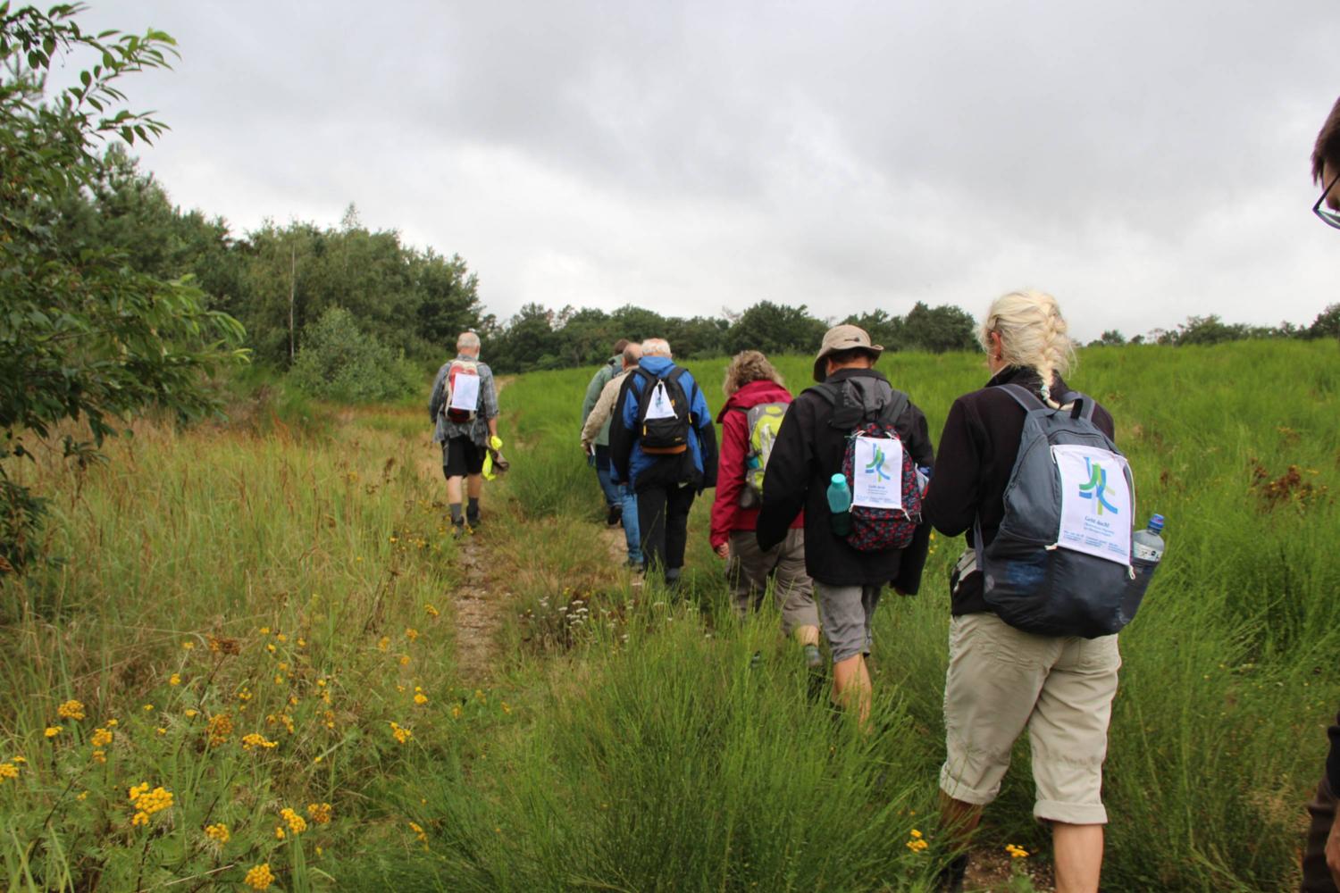 Der 5. Ökumenische Pilgerweg für Klimagerechtigkeit führt durch Sachsen. (c) Joana Pires Heise / Klimapilgerweg 2021