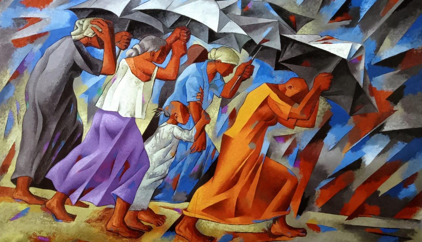 Ausstellungsbild von Freddy Sánchez Caballero (c) Freddy Sánchez Caballero