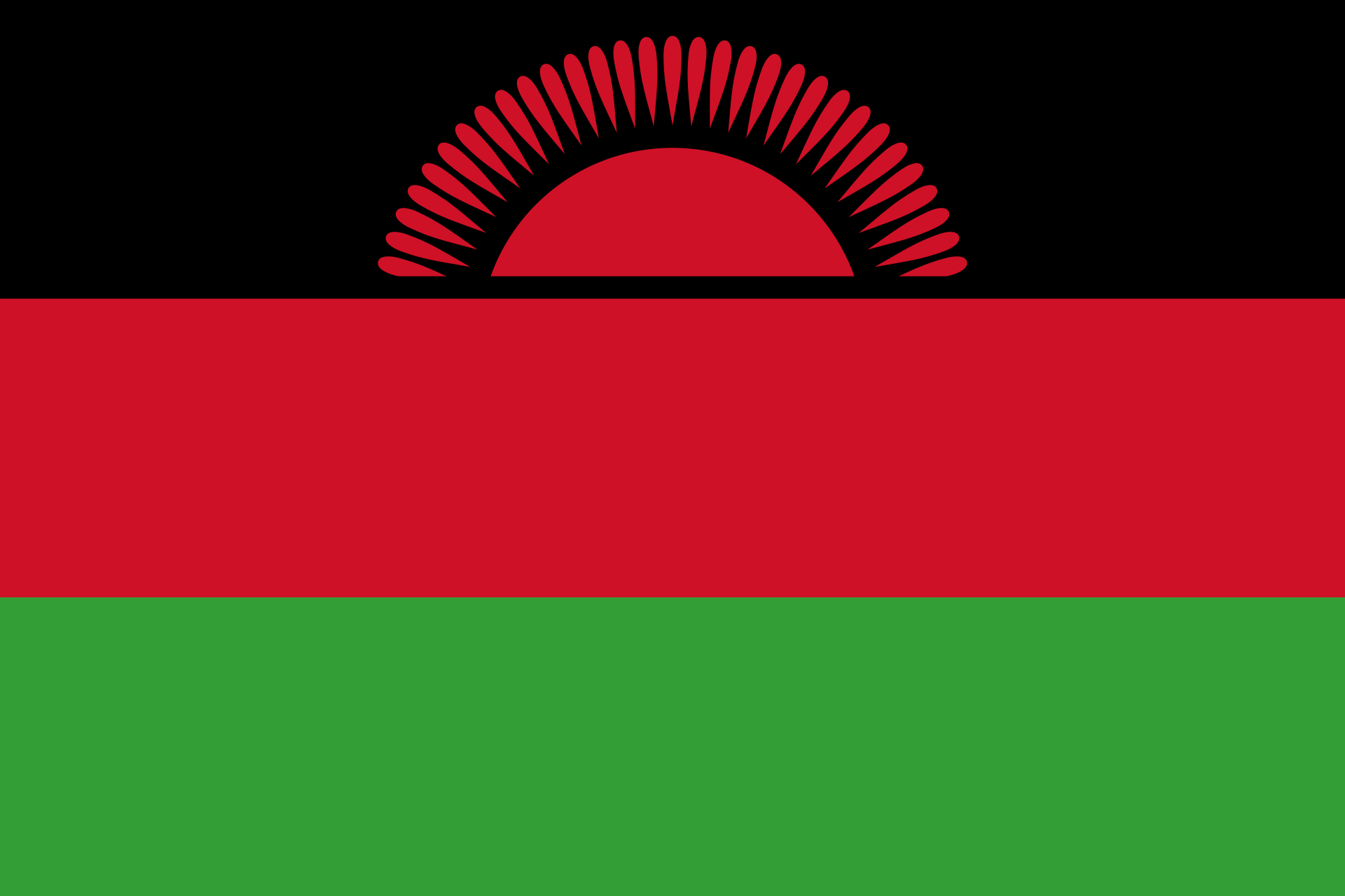 Flagge von Malawi (c) de.wikipedia.org