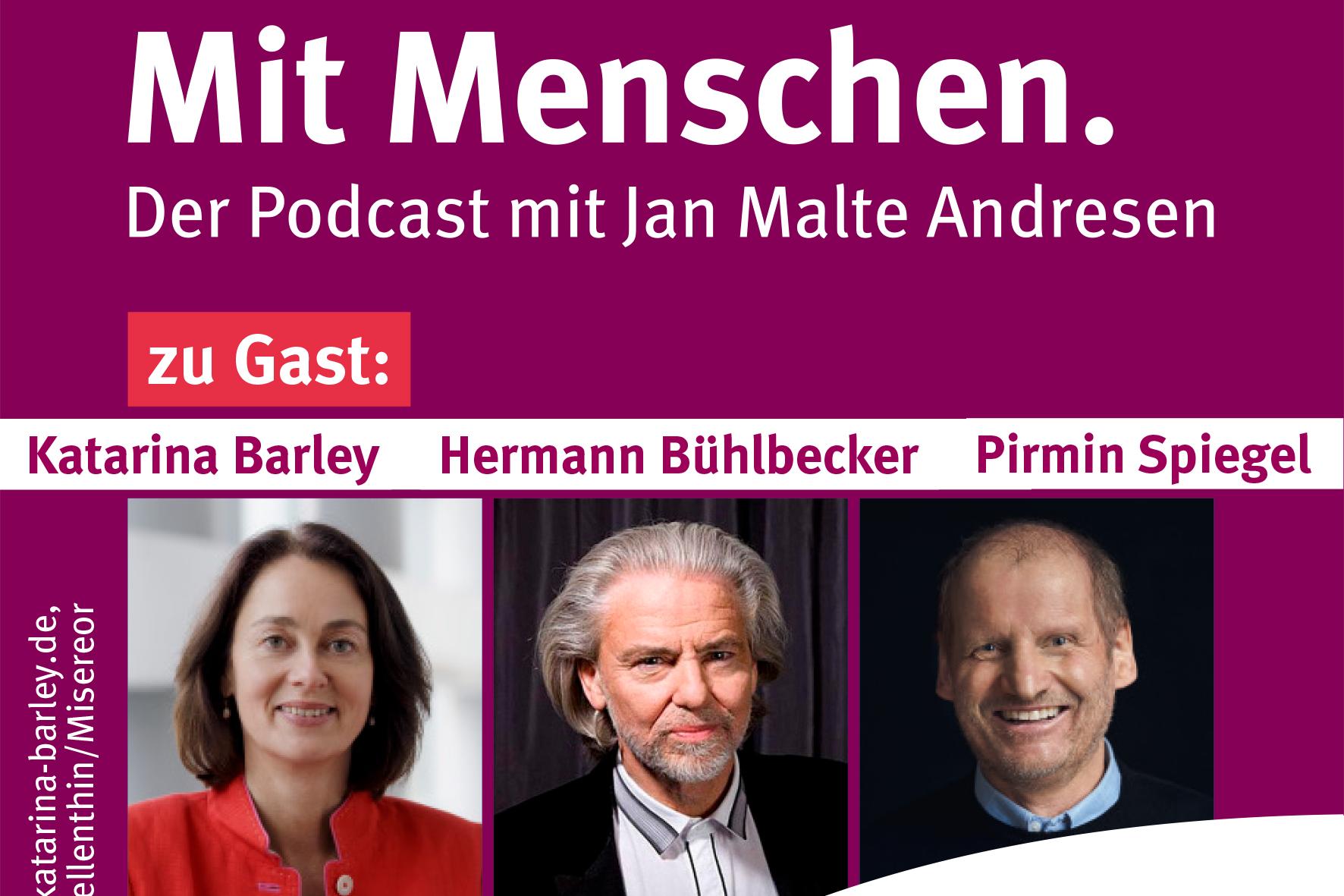 Am Montag, 15. Mai 2023, um 19 Uhr, lädt das katholische Werk für Entwicklungszusammenarbeit Misereor zum öffentlichen Live-Podcast „Mit Menschen“ in die Aula der Aachener Domsingschule ein.