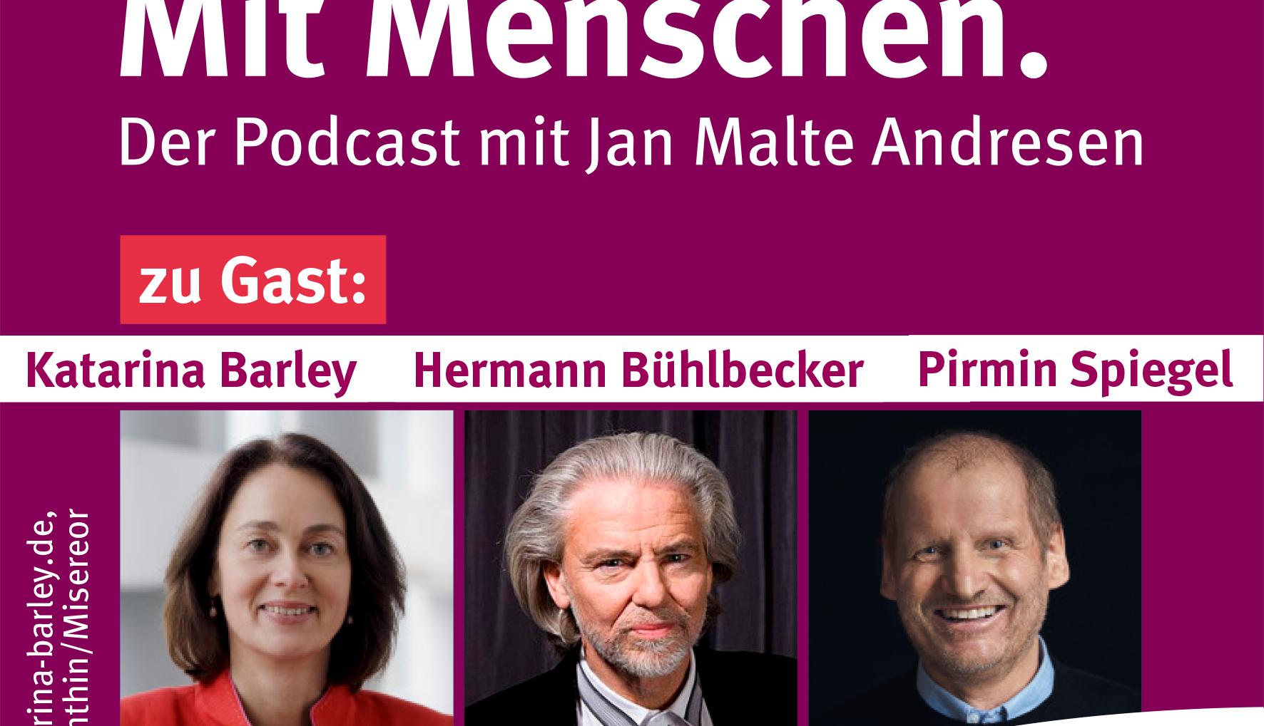 Am Montag, 15. Mai 2023, um 19 Uhr, lädt das katholische Werk für Entwicklungszusammenarbeit Misereor zum öffentlichen Live-Podcast „Mit Menschen“ in die Aula der Aachener Domsingschule ein. (c) Misereor