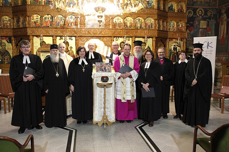 Der zentrale deutschlandweite Gottesdienst zur Gebetswoche für die Einheit der Christen fand in der Kathedrale der Rumänisch-Orthodoxen Metropolie für Deutschland, Zentral- und Nordeuropa in Nürnberg statt. Hochrangige Vertreter der Evangelischen Allianz in Deutschland (EAD) und Arbeitsgemeinschaft Christlicher Kirchen in Deutschland (ACK) griffen das Gebet Jesu um Einheit auf und baten ihre Gemeinden, diese Einheit vor Ort zu leben. (c) ACK