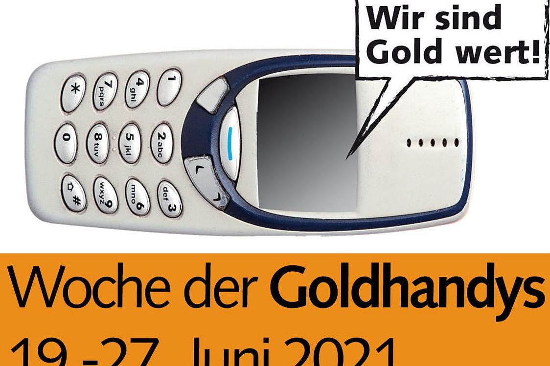 Woche der Goldhandys