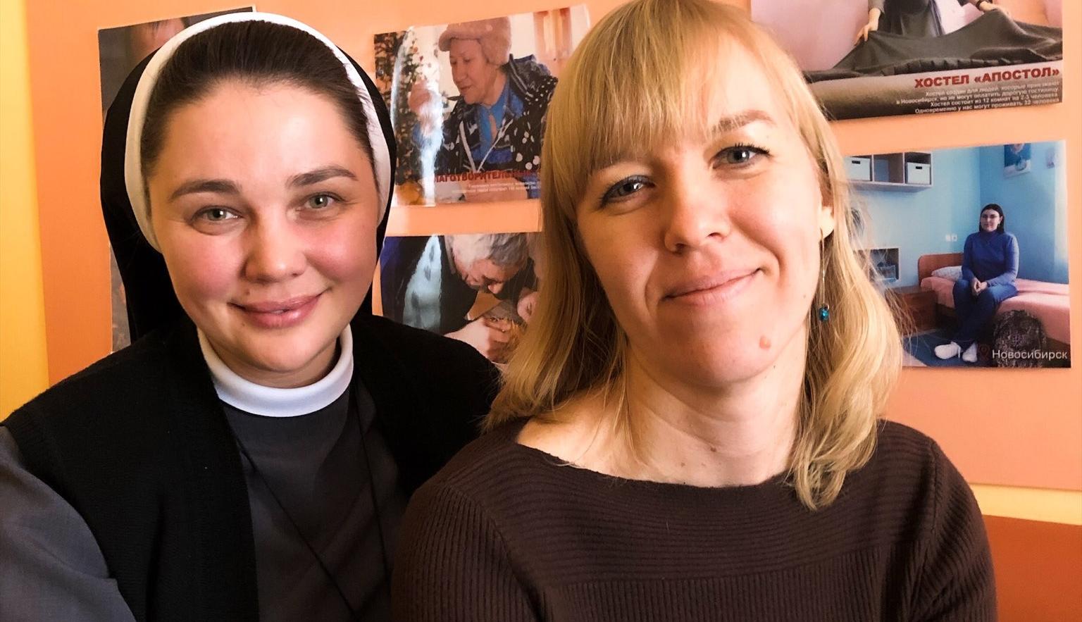 Schwester Daria Rasskazova und Natalja Sokolova (c) Arme-Schwestern vom hl. Franziskus