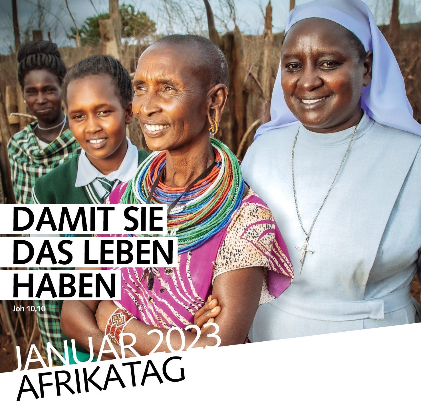 Aktionsplakat zum Afrikatag 2023 (c) missio Aachen