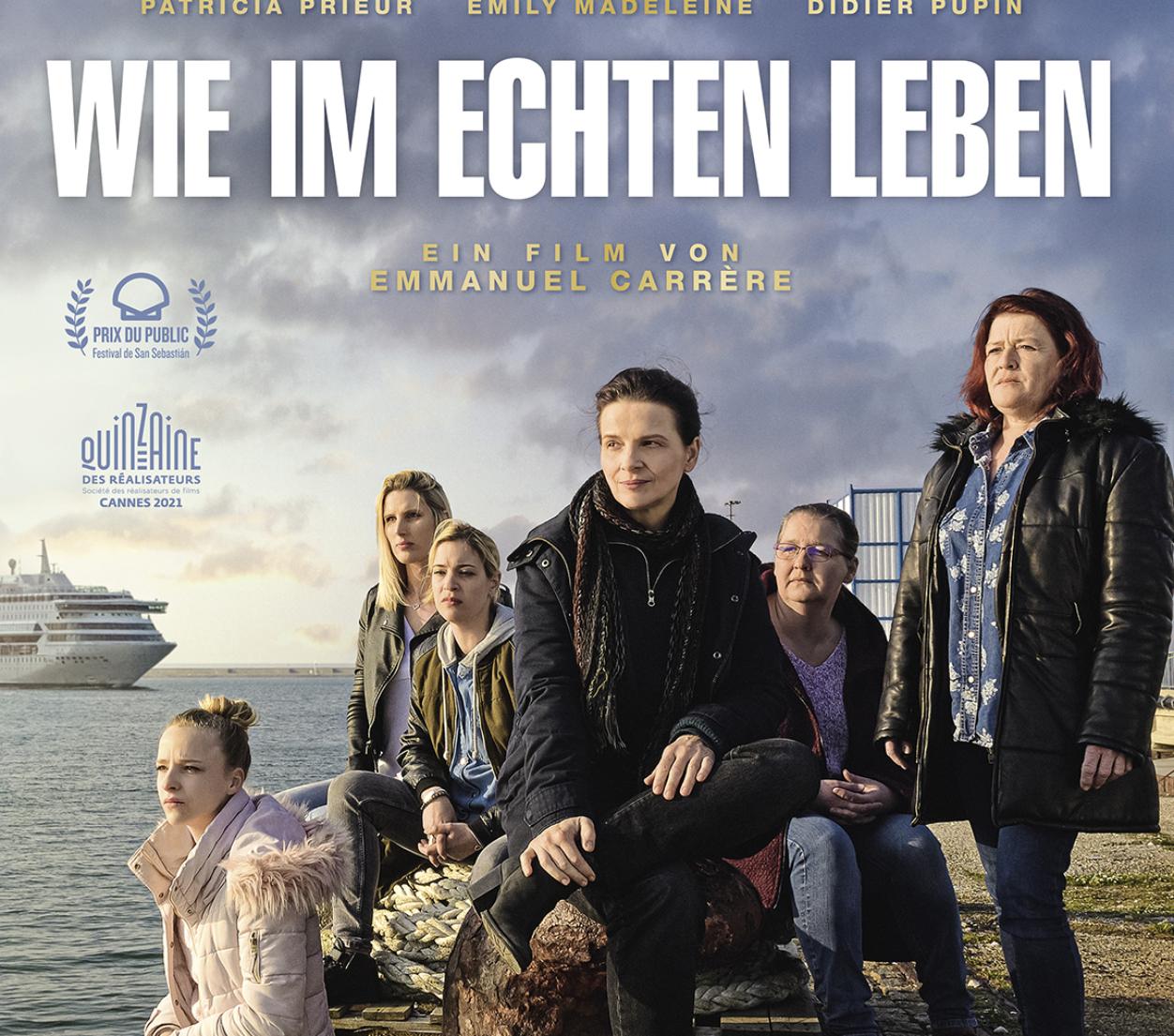 An zwei Orten wird der Film 'Wie im echten Leben' im Kino gezeigt und anschließend diskutiert