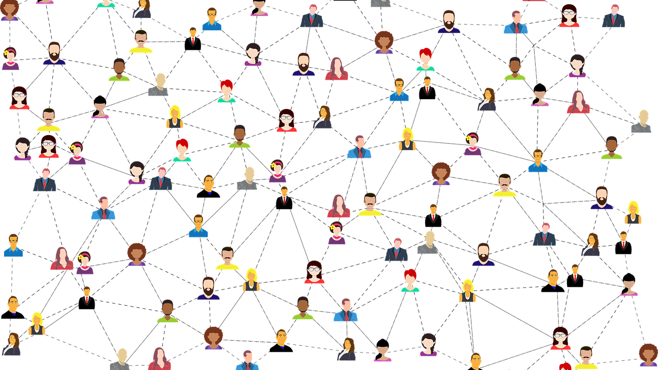 Vernetzung Gordon Johnson auf Pixabay