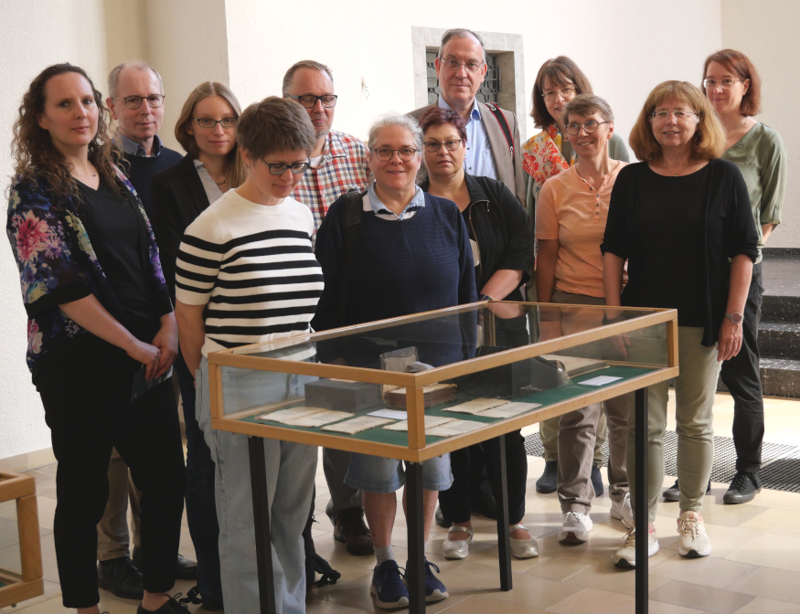 Führung für den 'Arbeitskreis Historische Bestände in den Bibliotheken von Nordrhein-Westfalen und Rheinland-Pfalz'