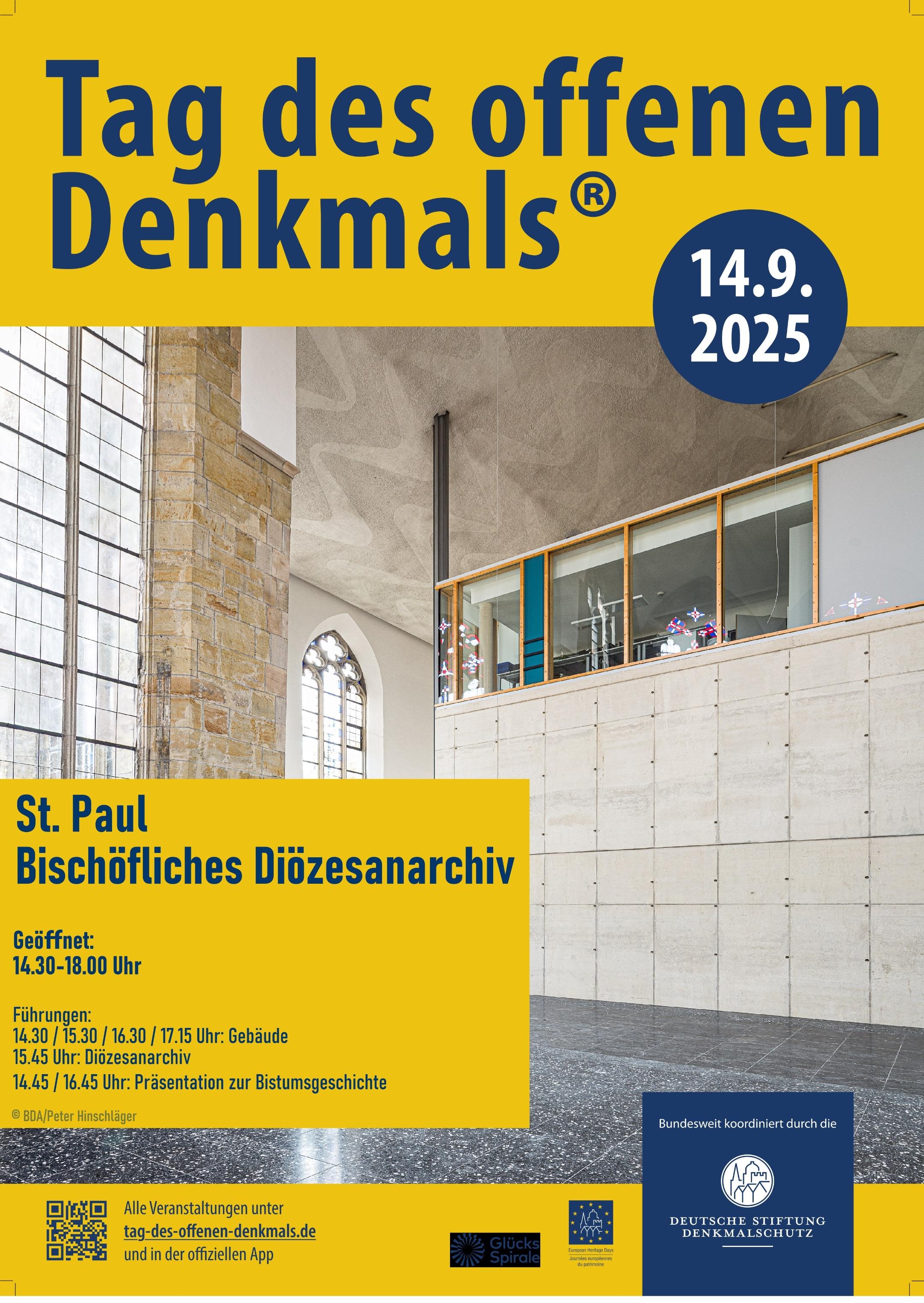 Tag des offenen Denkmals 2025
