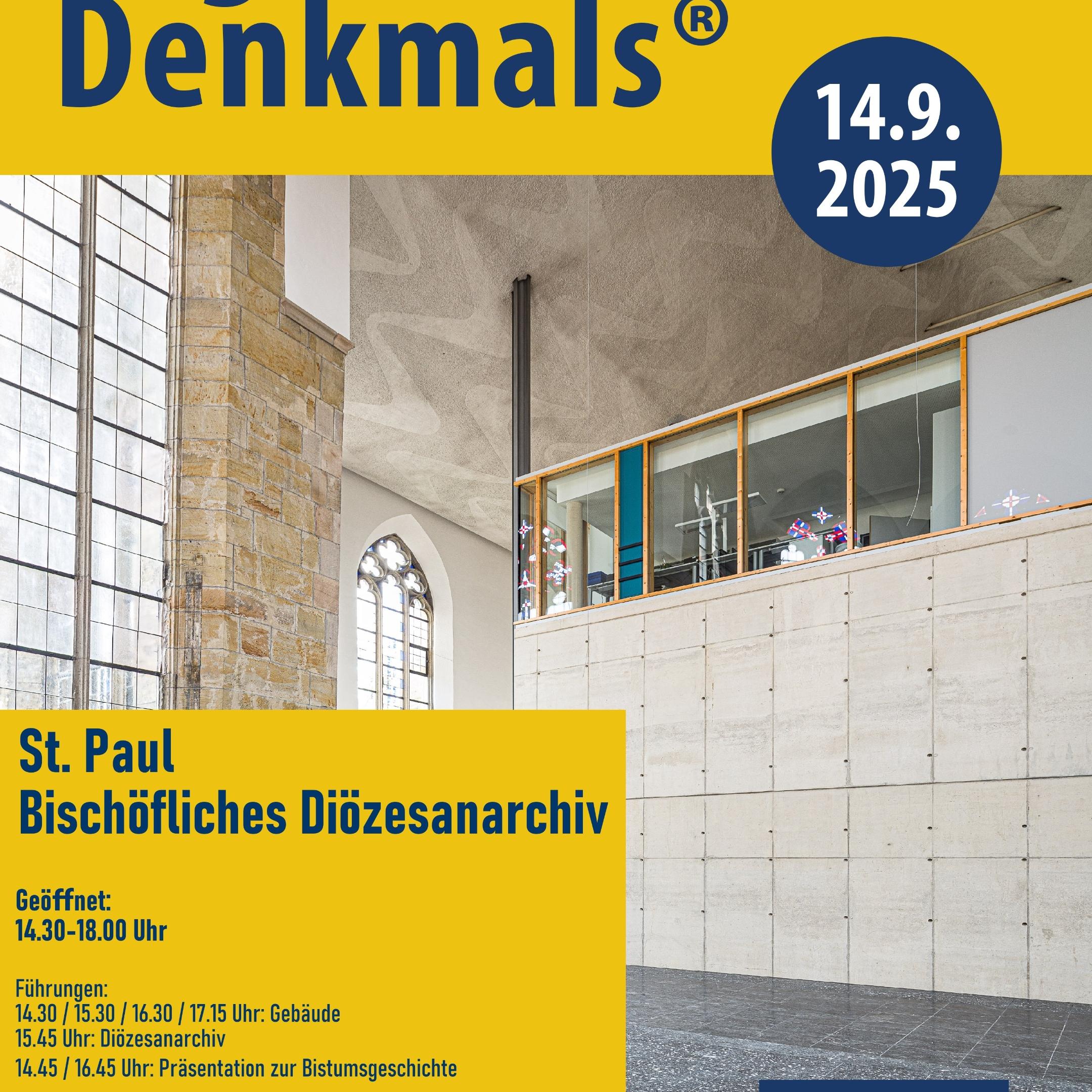 Tag des offenen Denkmals 2025