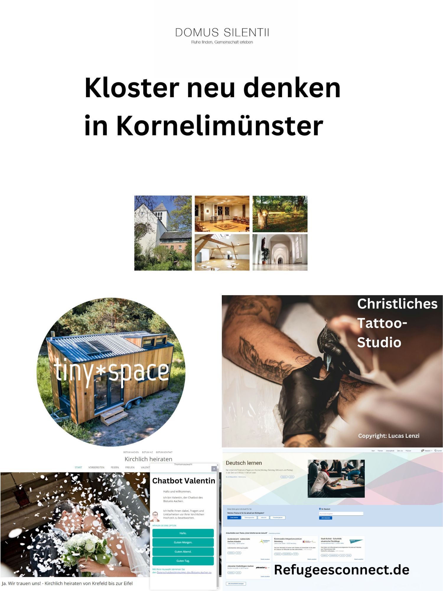 Ideen für Innovation mit dem Fokus auf Kloster neu denken
