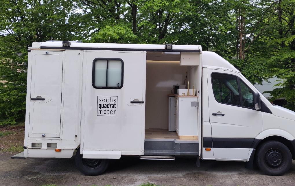 Die Grundlage des VisionVans ist ein umgebauter Rettungswagen.