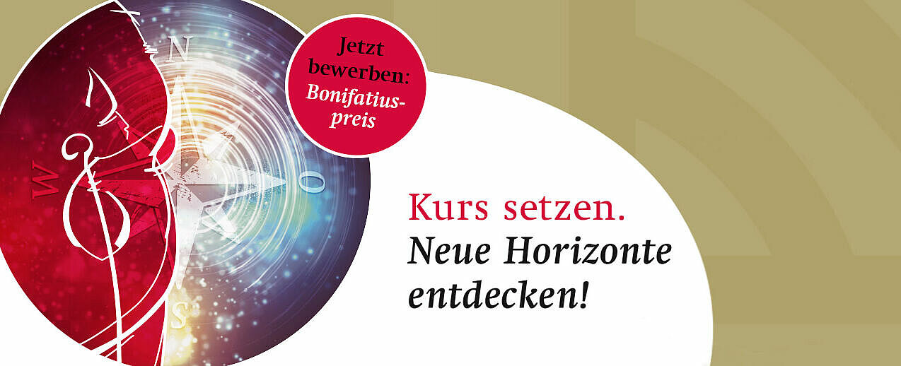 Jetzt bewerben: Bonifatiuspreis