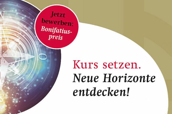 Jetzt bewerben: Bonifatiuspreis