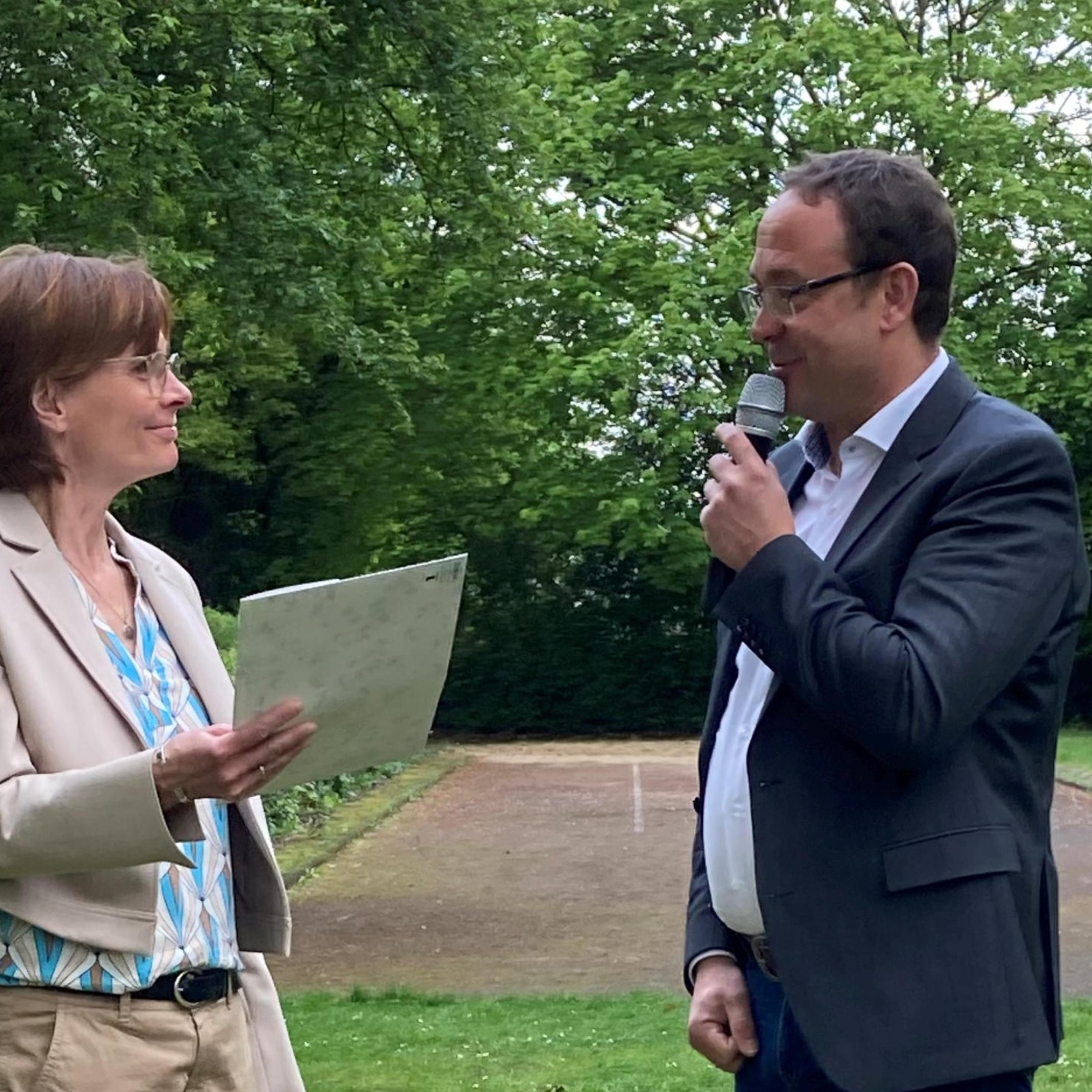 Antonia Thies-Michael und Carsten Gier