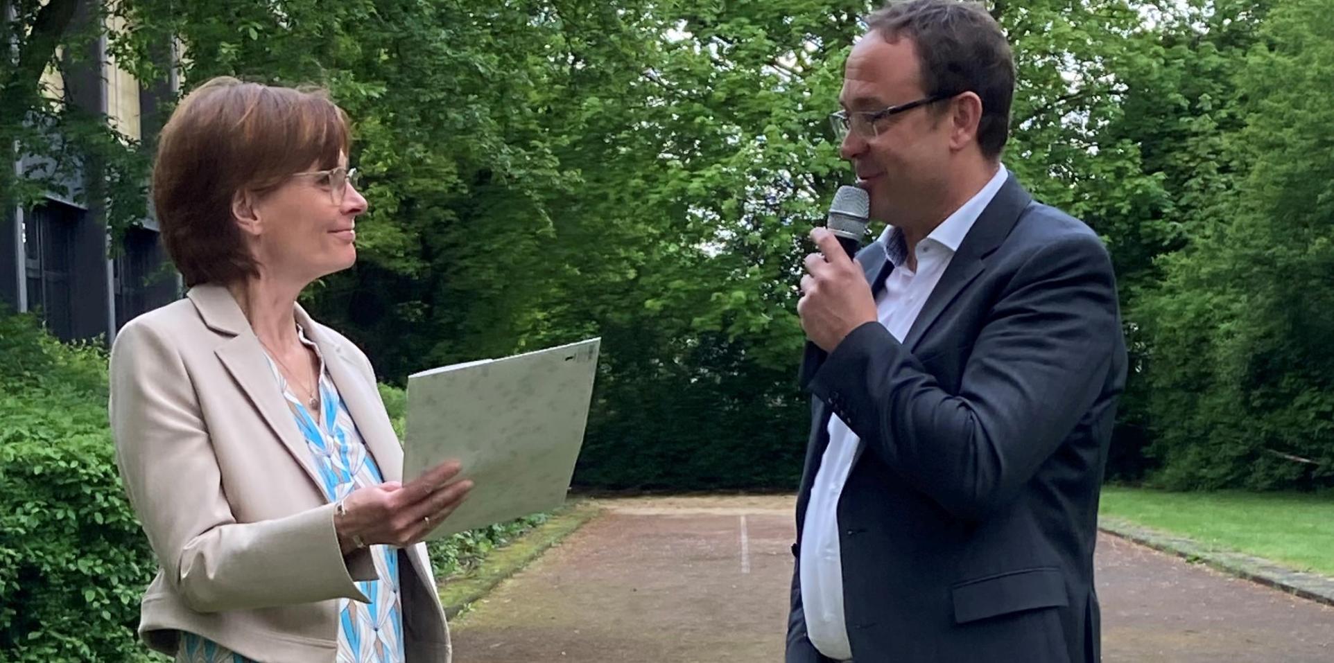 Antonia Thies-Michael und Carsten Gier