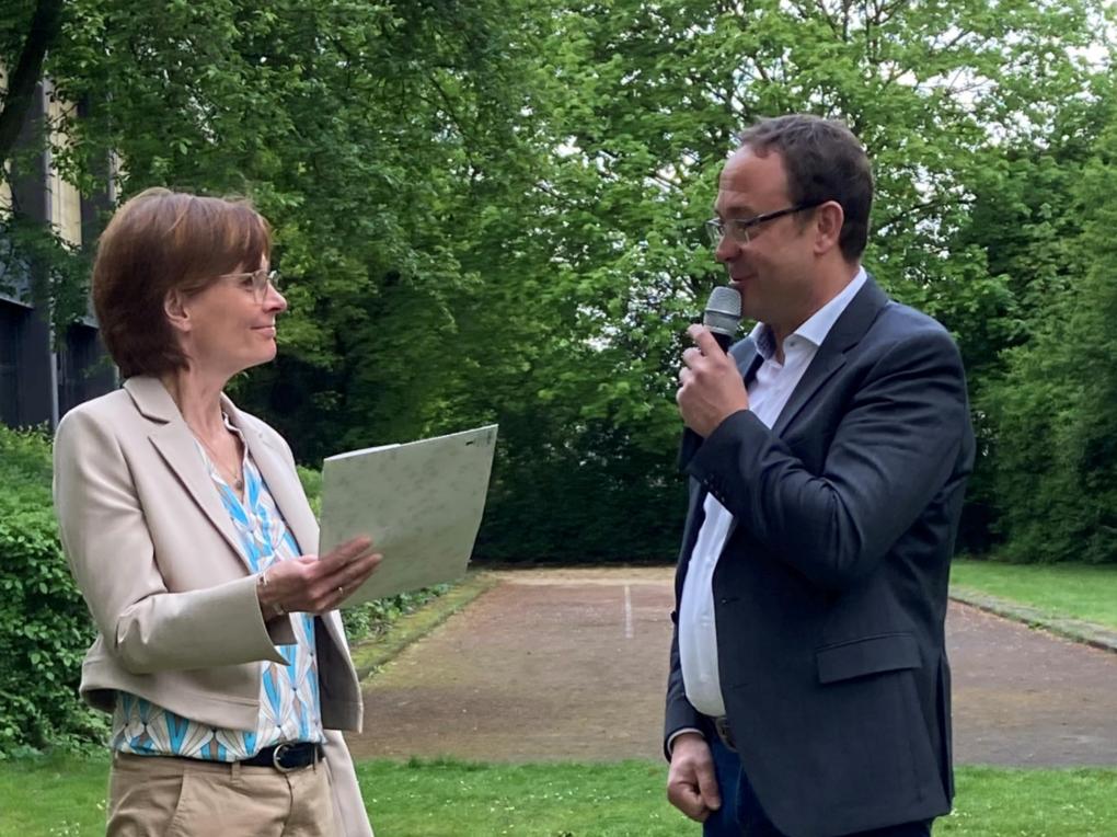 Antonia Thies-Michael und Carsten Gier