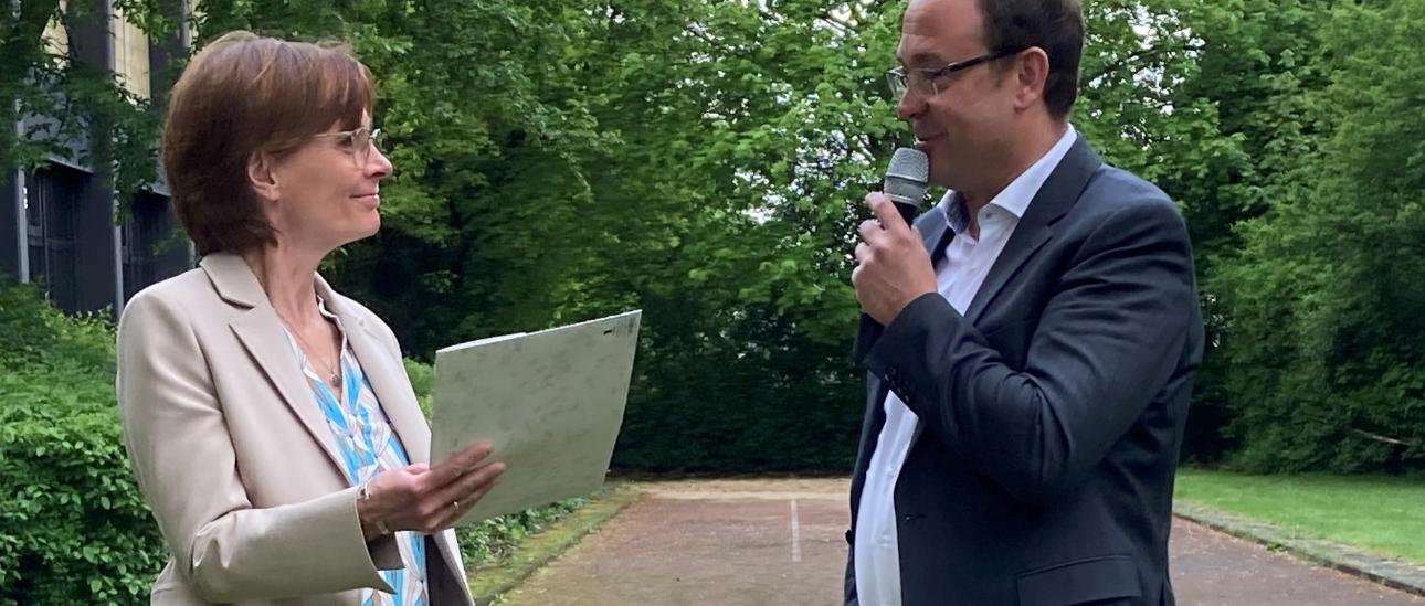 Antonia Thies-Michael und Carsten Gier