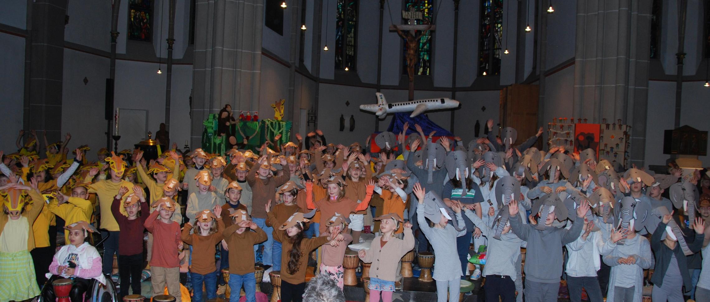 Trommelzauber an der Bischöflichen Maria Montessori-Grundschule Krefeld