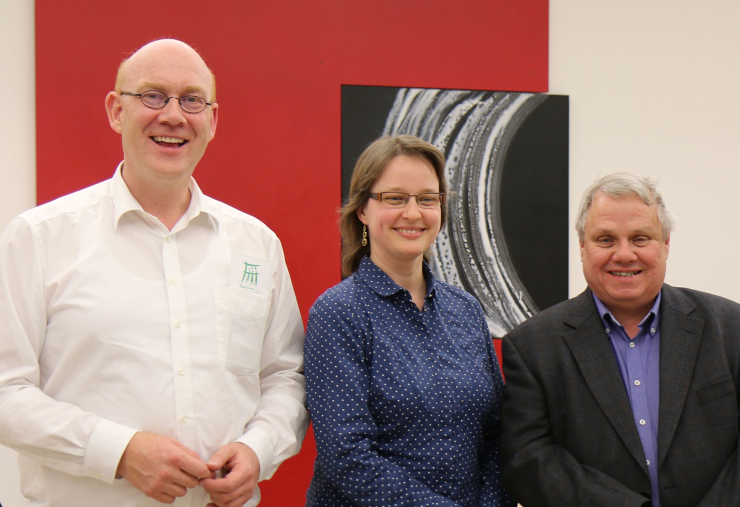 Der neue Vorstand des Familienbundes Aachen (von links nach rechts): Peter Witte (Vorsitzender), Diana Emmelheinz (Geschäftsführerin), Altfrid Spinrath (Stellvertretender Vorsitzender)