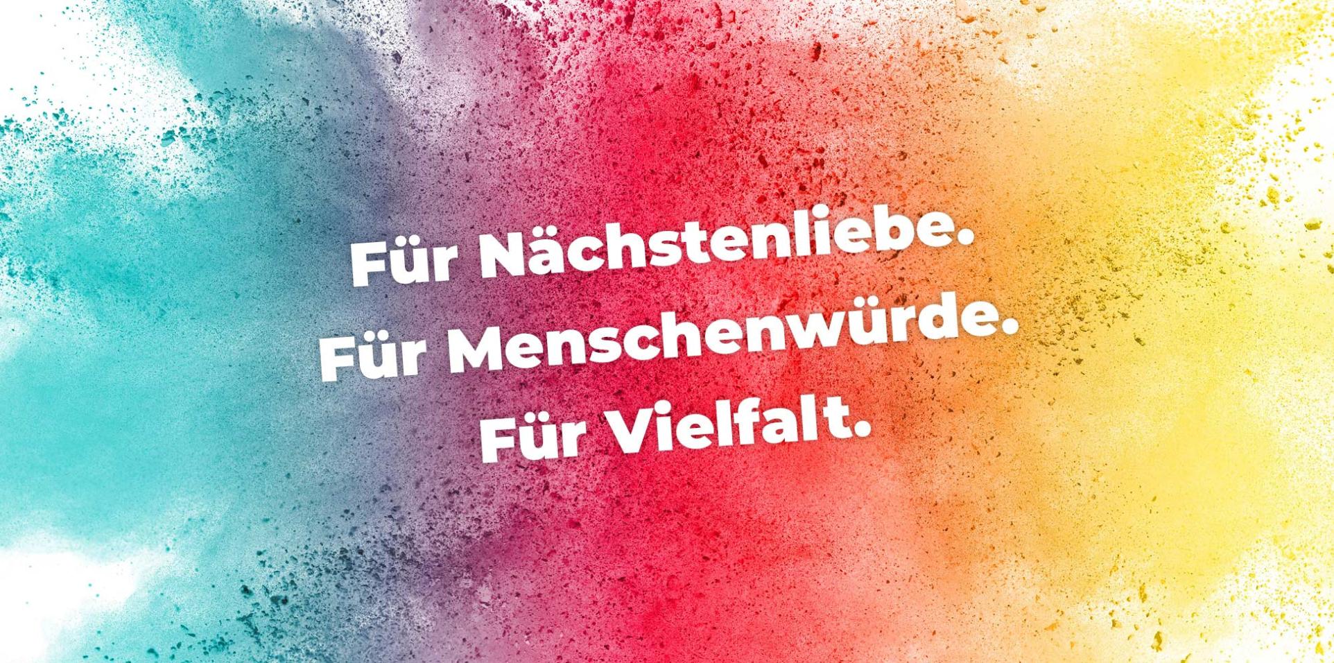 Haltung zeigen