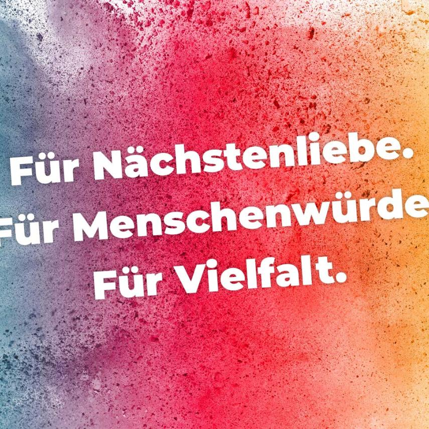 Haltung zeigen