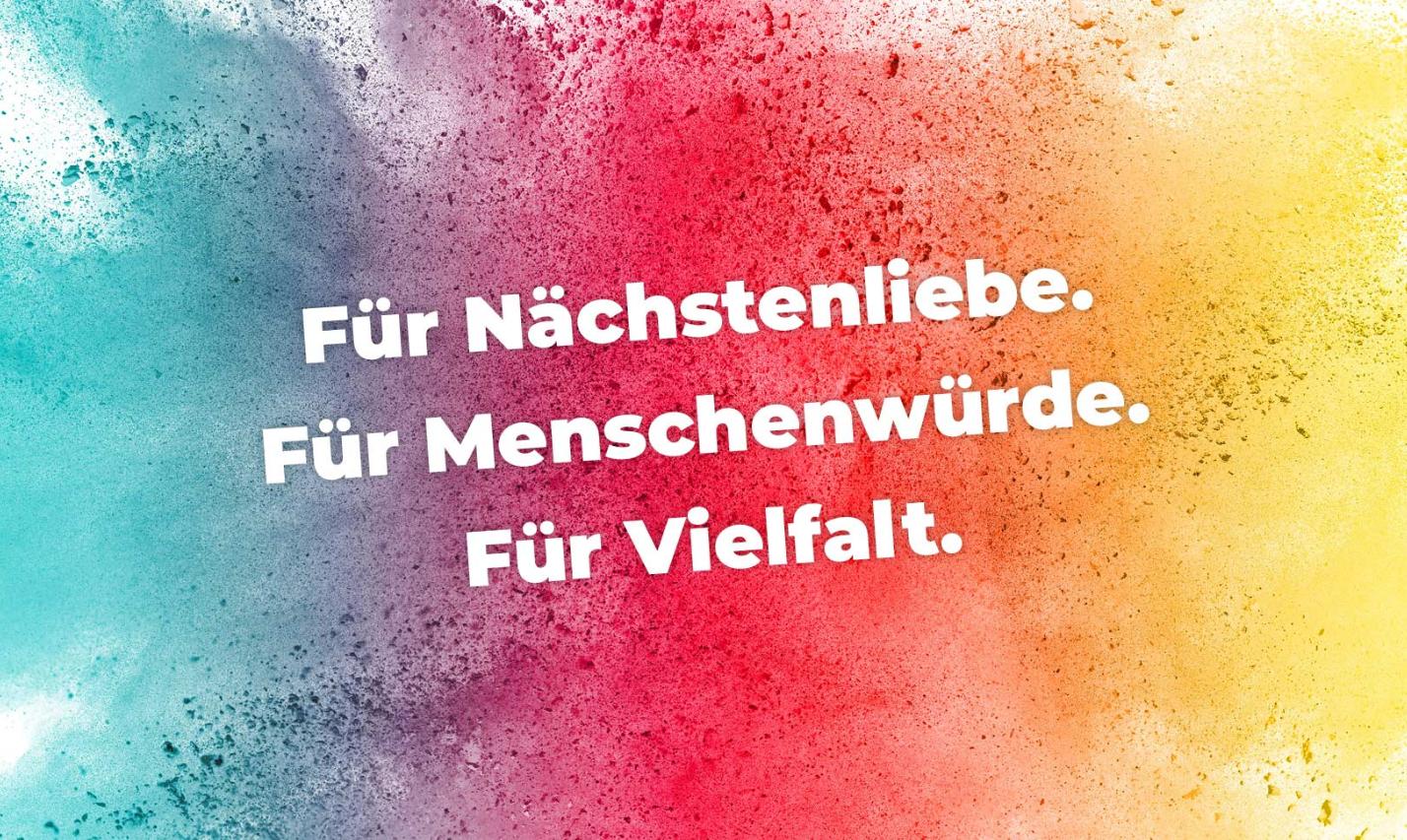 Haltung zeigen