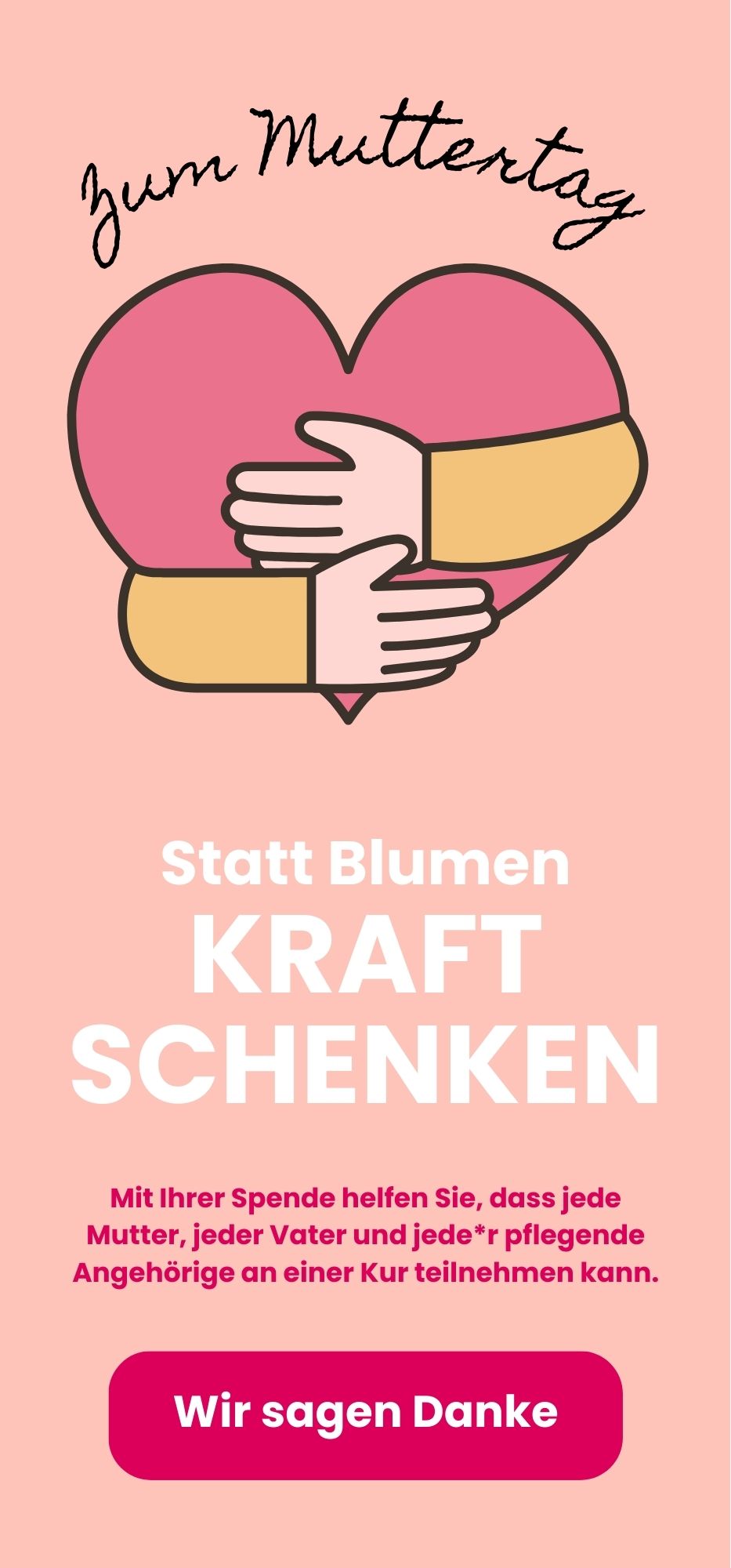 Statt Blumen Kraft schenken