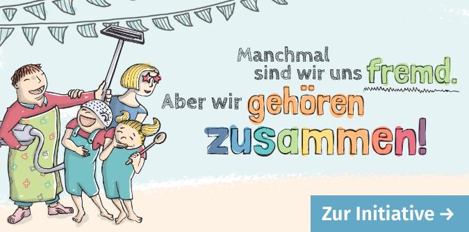 Familien feiern Demokratie