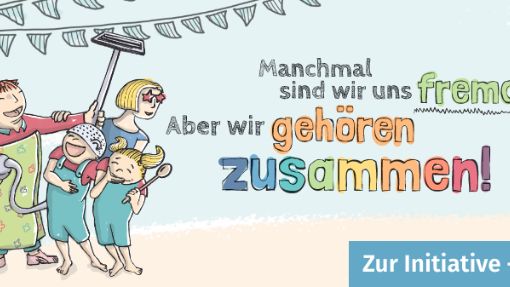 Familien feiern Demokratie