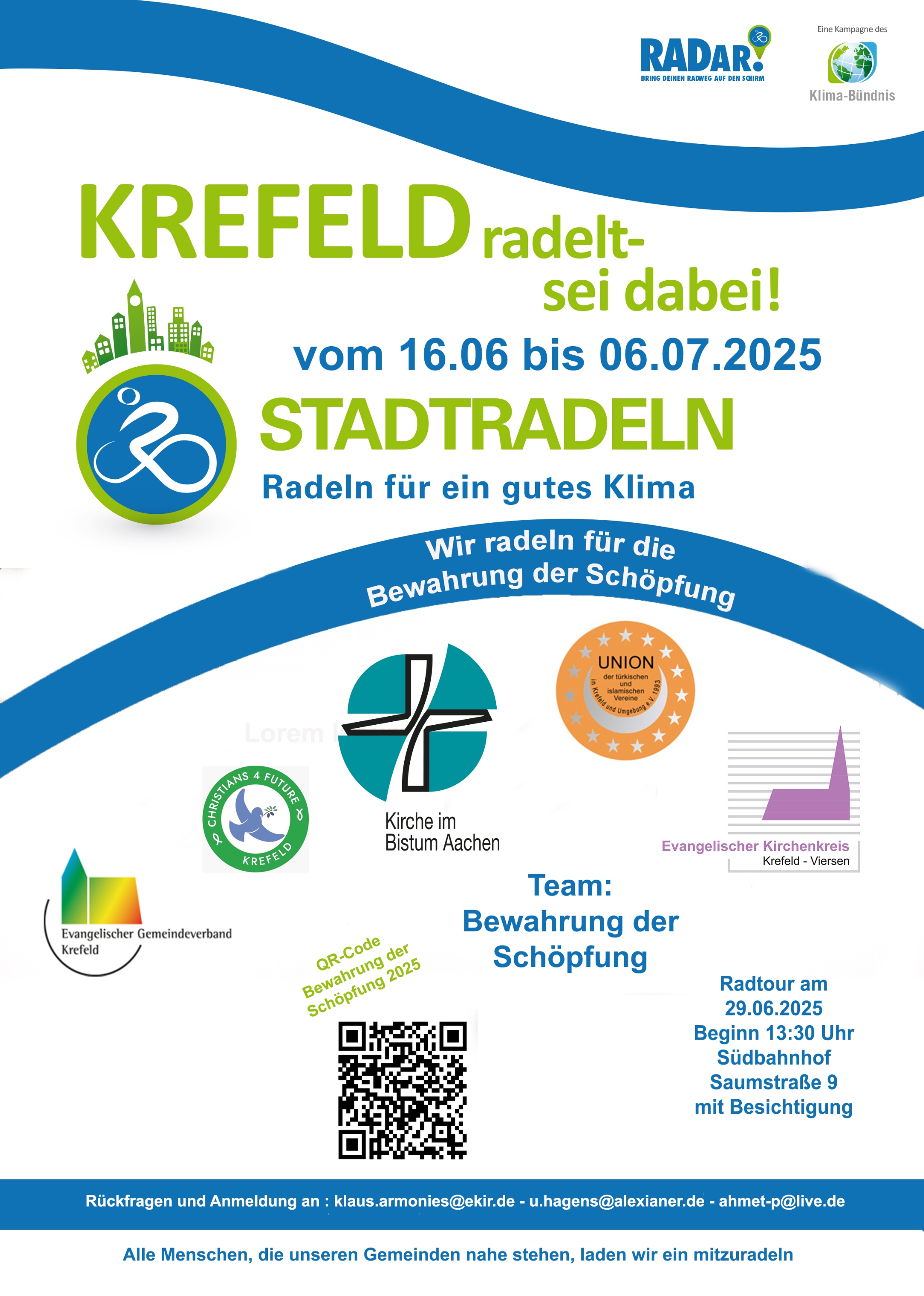 plakat stadtradeln 2025