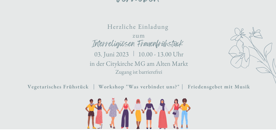 Einladung zum Interreligiösen Frauenfrühstück