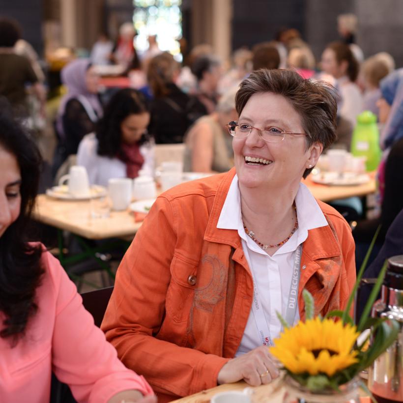 Interreligiöses Frauenfrühstück bei der Heiligtumsfahrt 2014