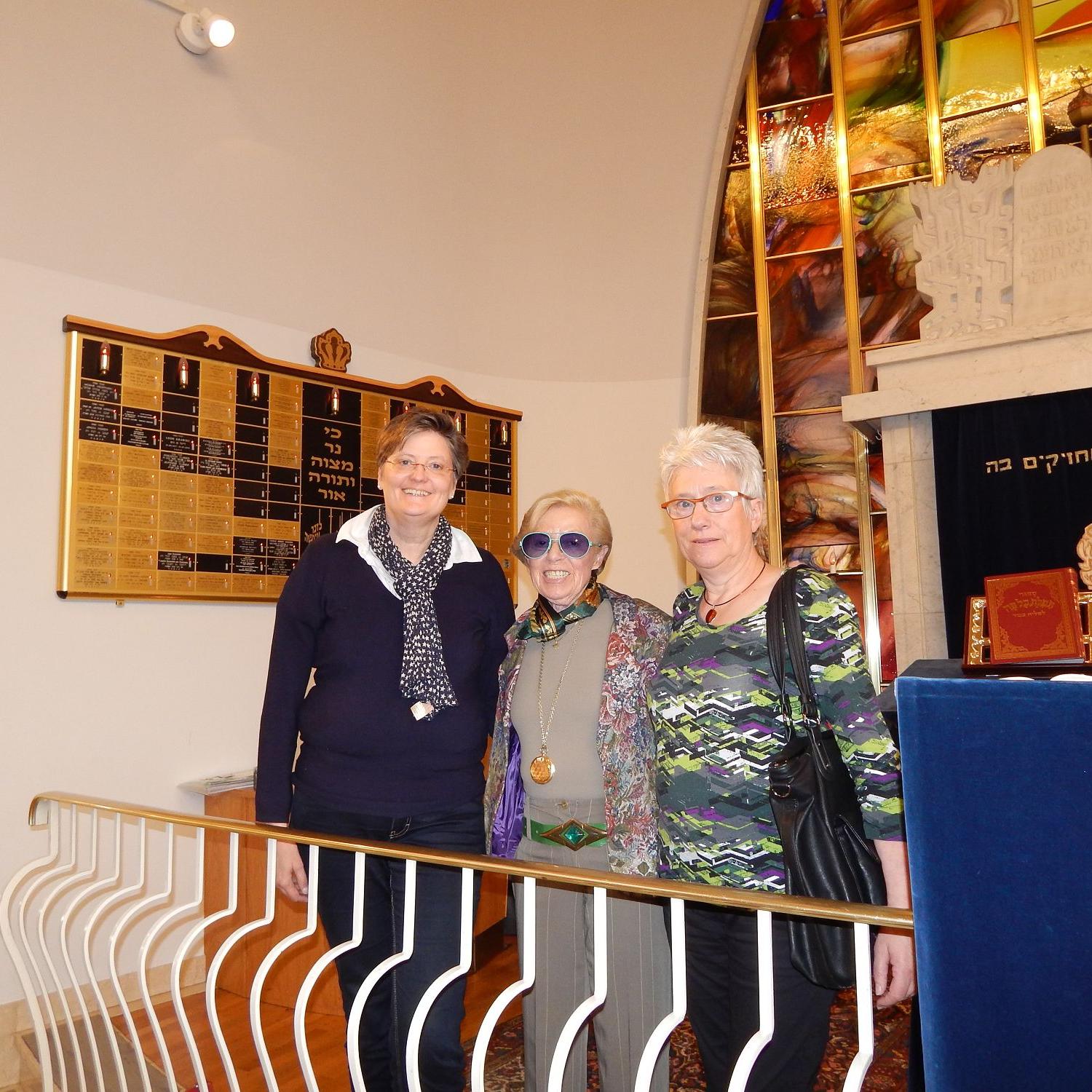 Synagogenbesuch Düsseldorf am 16.4.2015
