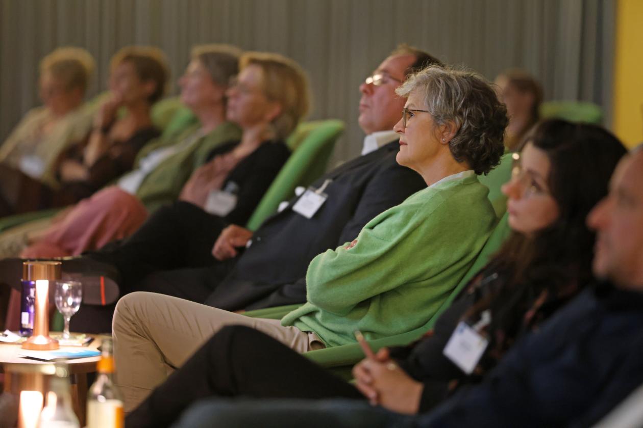 Bild des Publikums, Unternehmerdialog 2023 mit Bodo Janssen (c) Bistum Aachen/Andreas Steindl Bild des Publikums, Unternehmerdialog 2023 mit Bodo Janssen