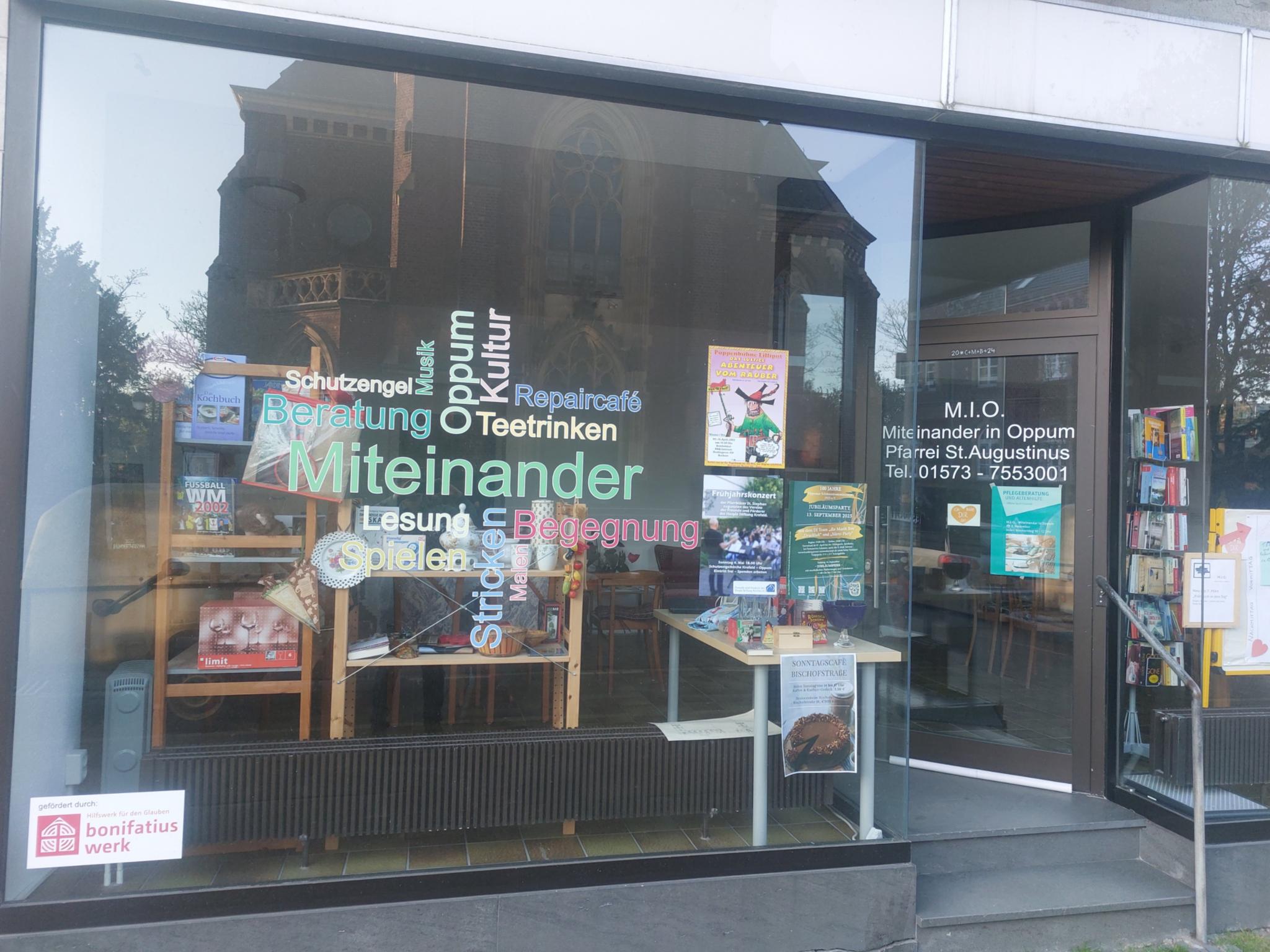 Aussenansicht vom Treffpunkt Miteinander in Oppum