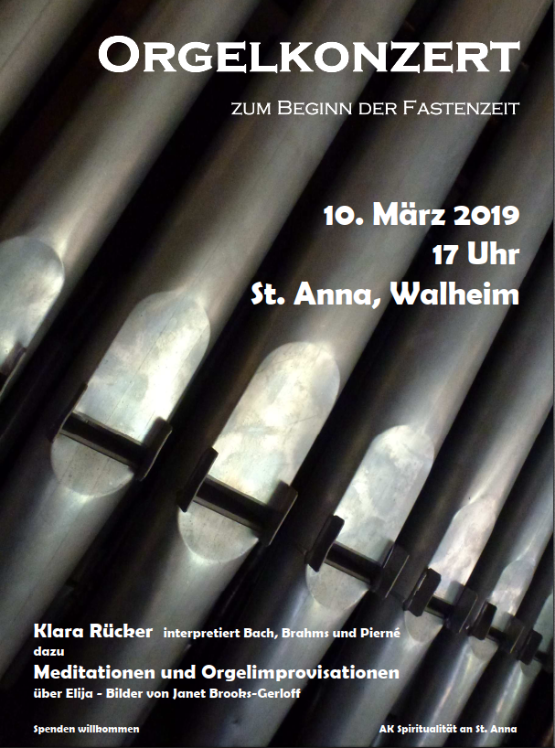Flyer Orgelkonzert