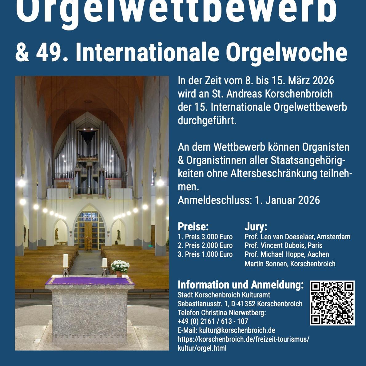 Int. Orgelwettbewerb 2026
