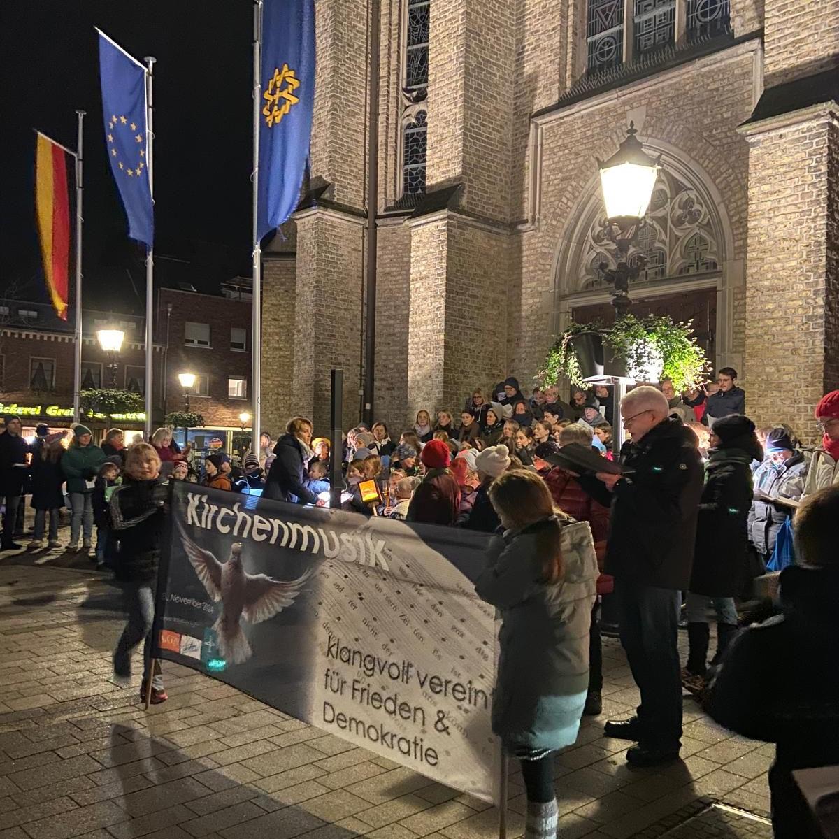 Rückblick: Kirchenmusik – klangvoll vereint für Frieden und Demokratie
