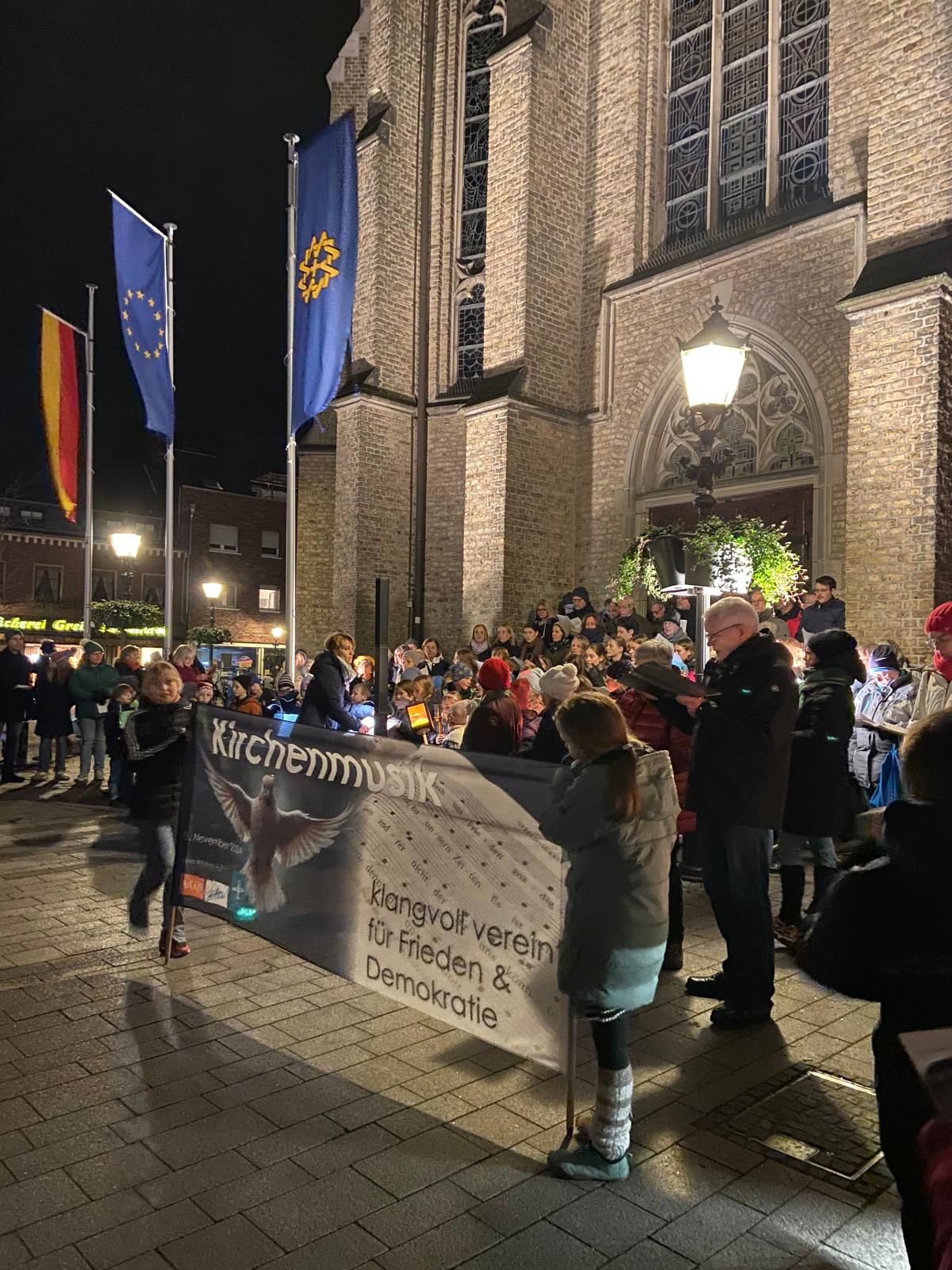 Klangvoll vereint für Frieden und Demokratie