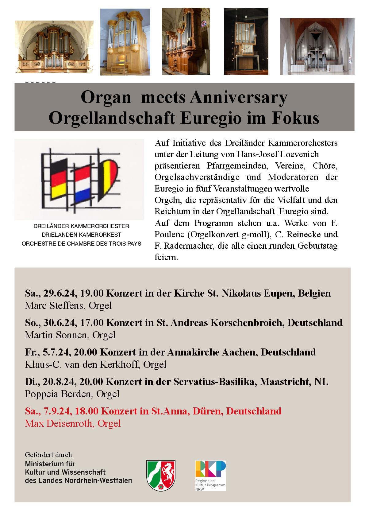 Plakat Düren rot Dreiländer Kammerorchester-001